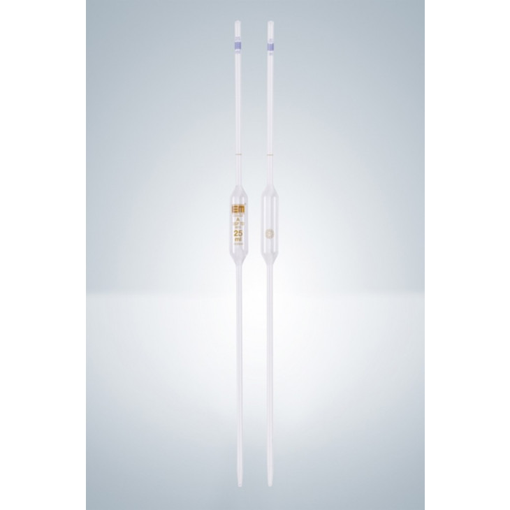 PIPETTE JAUGEE CL.AS 1 TRAIT 2,5 ML CERTIFIEE PACK DE 6