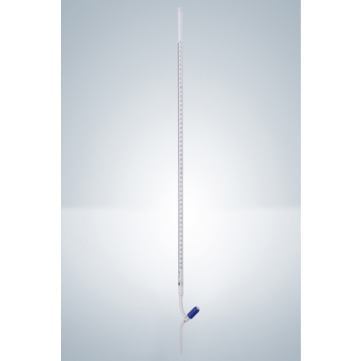 BURETTE DURAN VERRE CL.B 25ML 0.02ML ROBINET A POINTEAU - X2