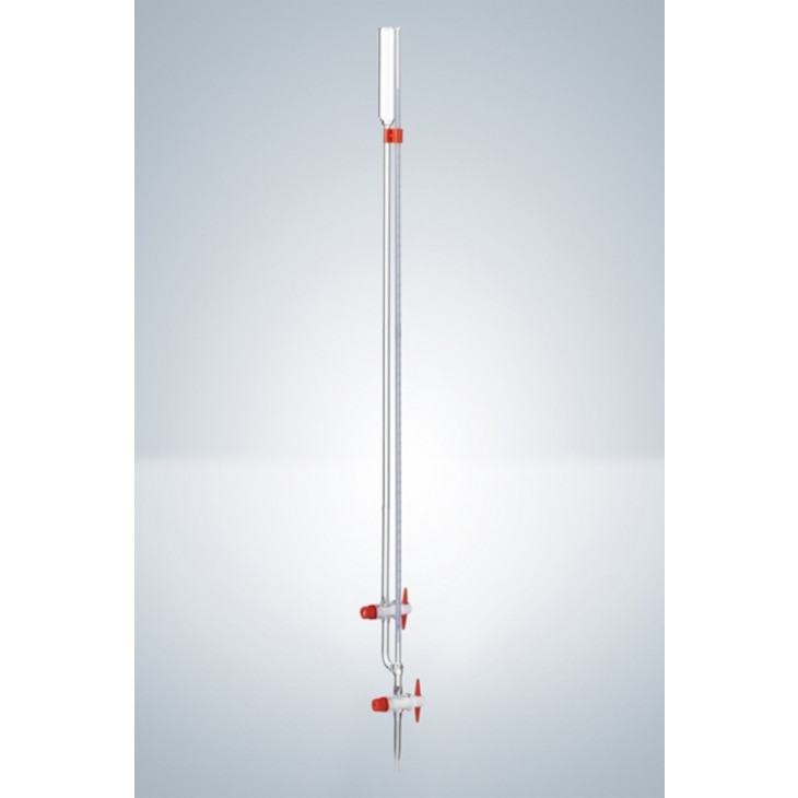 MICROBURETTE BANG VERRE CL. AS SB CC CLE PTFE 1/50 5ML-X2