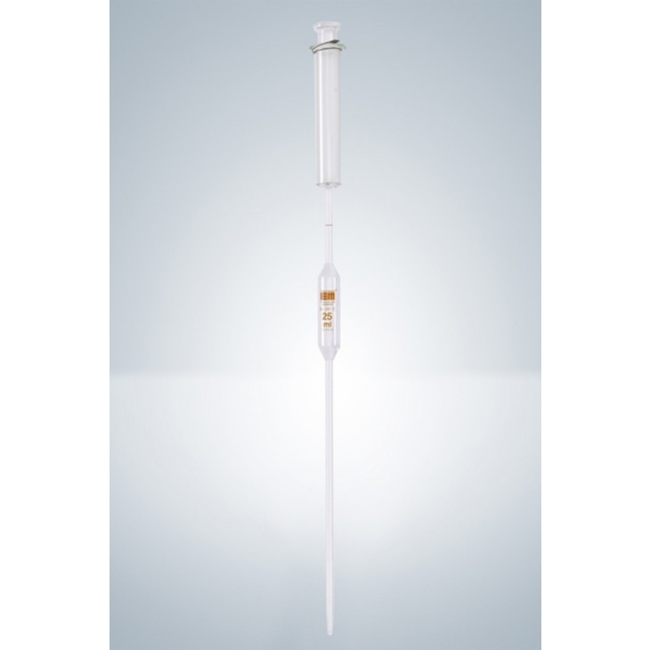 PIPETTE JAUGEE PISTON VERRE GRAD. MARRON 15ML