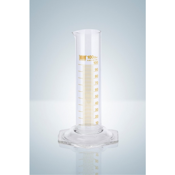 EPROUVETTE GRADUEE FORME BASSE VERRE DURAN CL. B 50ML - X2