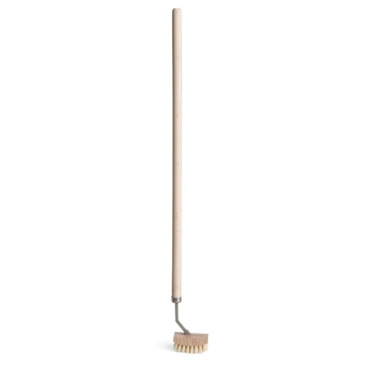 BROSSE COUDEE AVEC MANCHE EN BOIS L.330MM POUR BALLONS