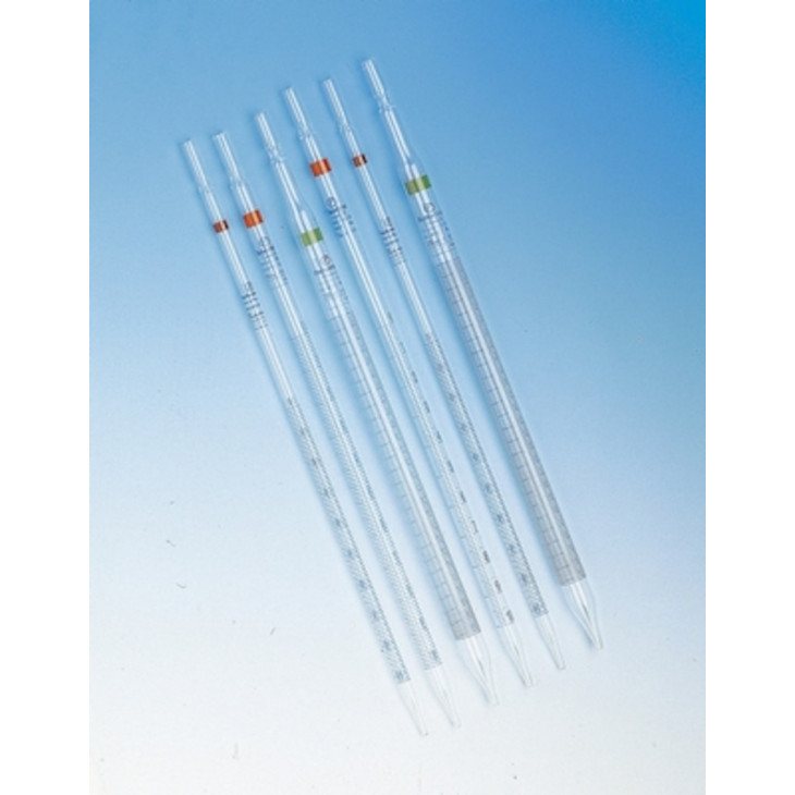 PIPETTE GRADUEE TYPE 1 CL.B VERRE SODO ZERO EN HAUT 5ML-P5