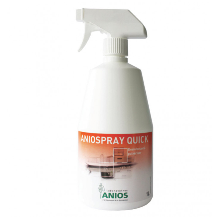 SPRAY DESINFECTANT ANIOSPRAY QUICK 2084073 12X1L + 1PULV