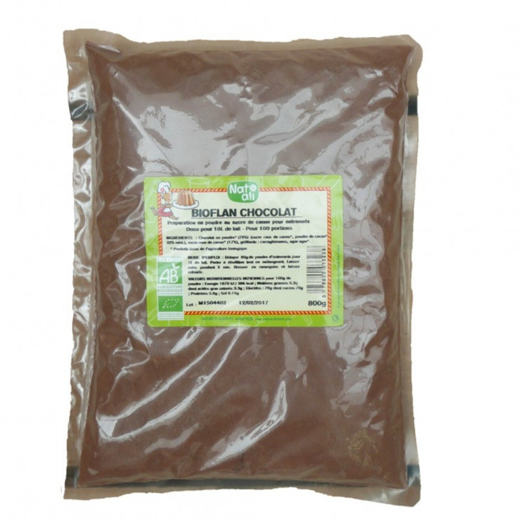 ENTREMETS CHOCOLAT BIO NAPES02 - DOSE POUR 10L