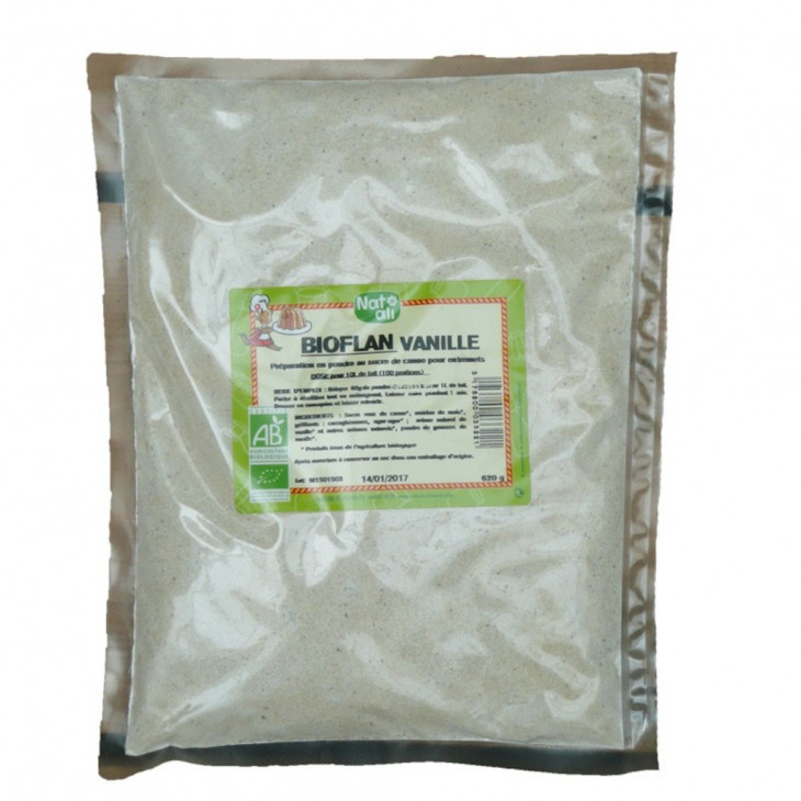 ENTREMETS SAVEUR VANILLE BIO NAPES01 - DOSE POUR 10L