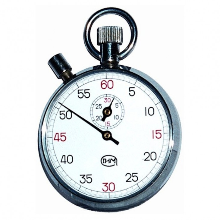 CHRONOMETRE MECANIQUE 1 A 5 SECONDES Laboratoires Humeau
