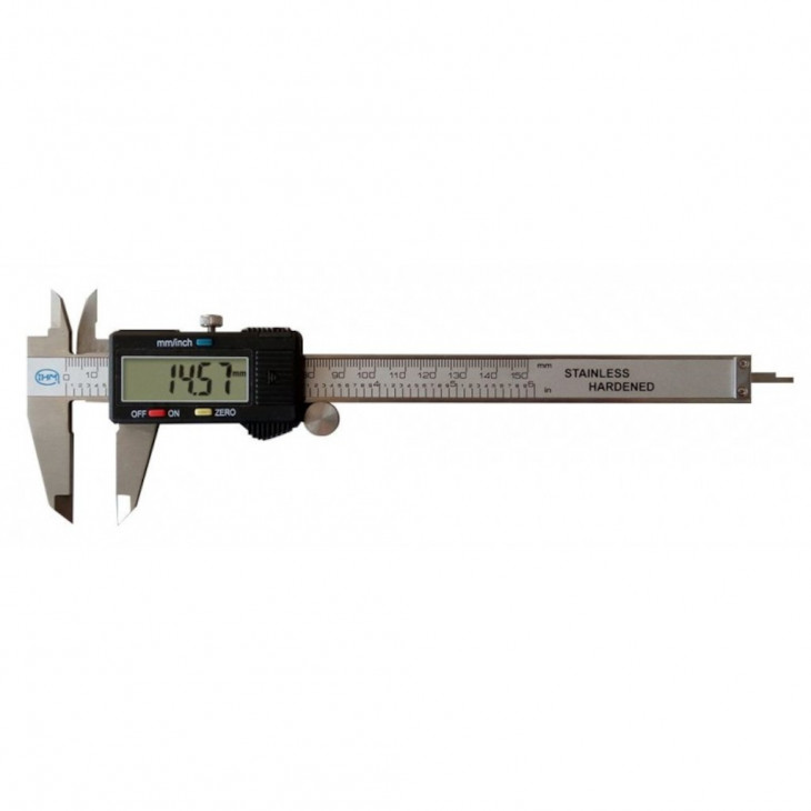 PIED A COULISSE DIGITAL 150MM PREC 1/100E 300G