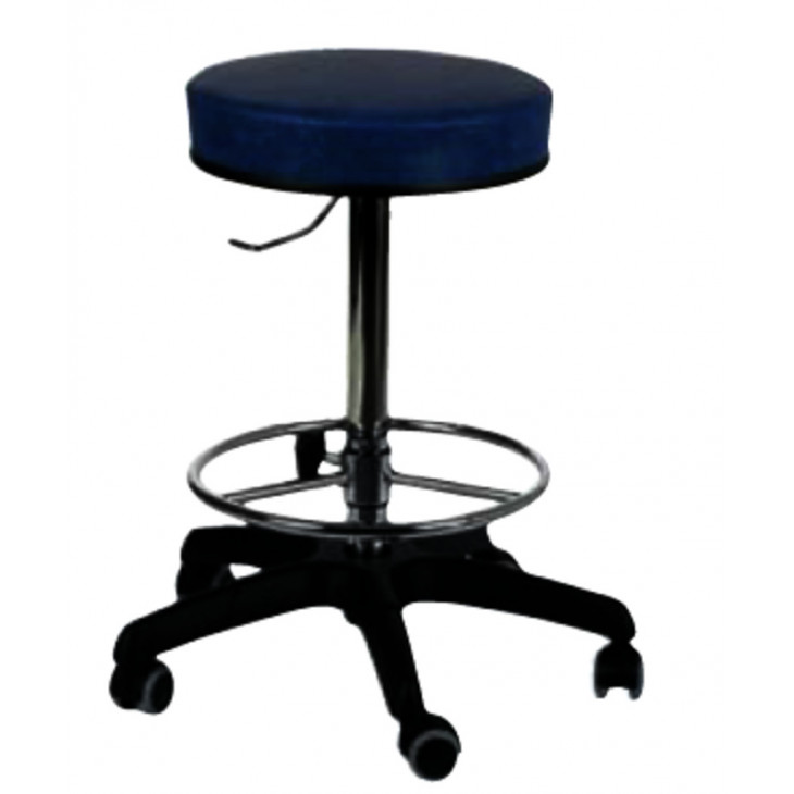 TABOURET DE LABORATOIRE LABO AVEC PIETEMENT + ROULETTES