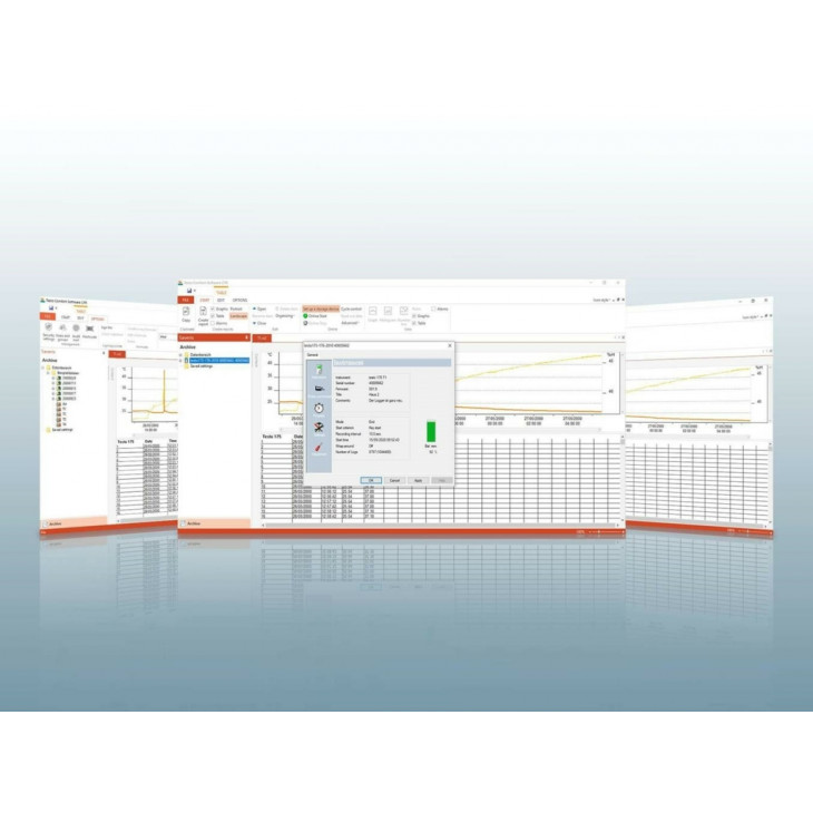 LOGICIEL COMSOFT 21 CFR PART 11 POUR ENREGISTREUR TESTO