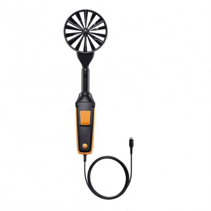 SONDE A HELICE TESTO 100MM FILAIRE AVEC CAPTEUR TEMP.