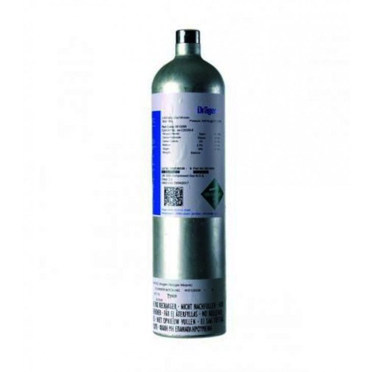 BOUTEILLE DE GAZ 58L 20PPM H2S/N2 - Laboratoires Humeau