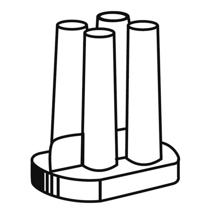 CHAMBRE DE CYTOLOGIE AVEC JOINT 4X1ML - PACK DE 100