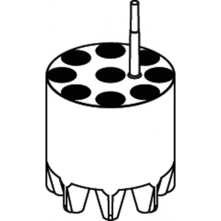 ADAPTATEUR 9X15ML (FLACON CONIQUE) HETTICH 1771-A