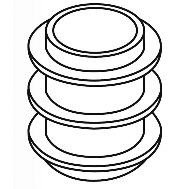 PORTOIR POUR BOUTEILLE CONIQUE 175/200/250ML HETTICH