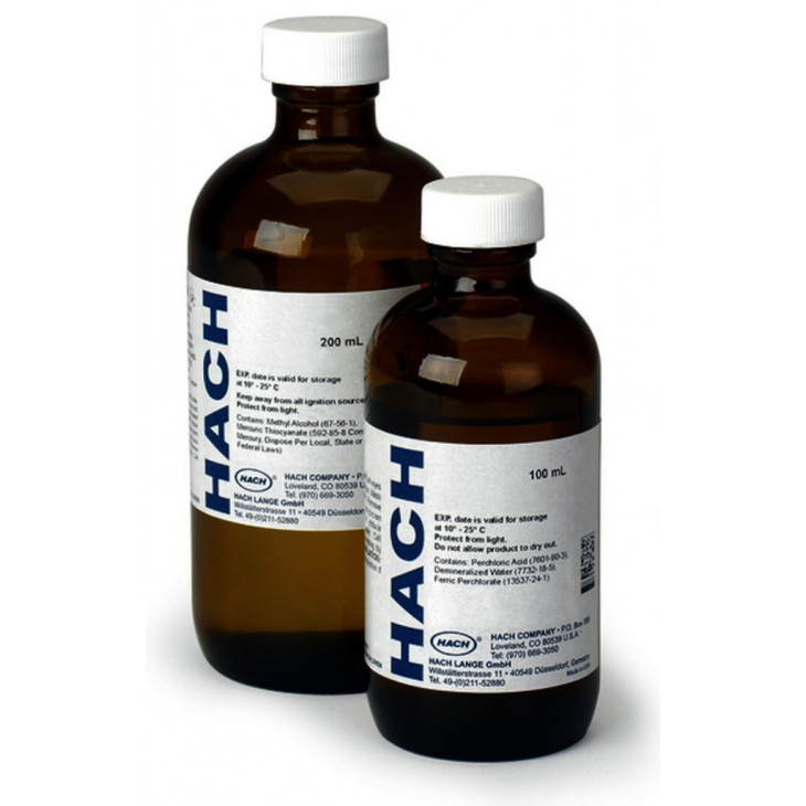 MERCURE THIOCYANATE EN SOLUTION HACH 2212129 - 200ML