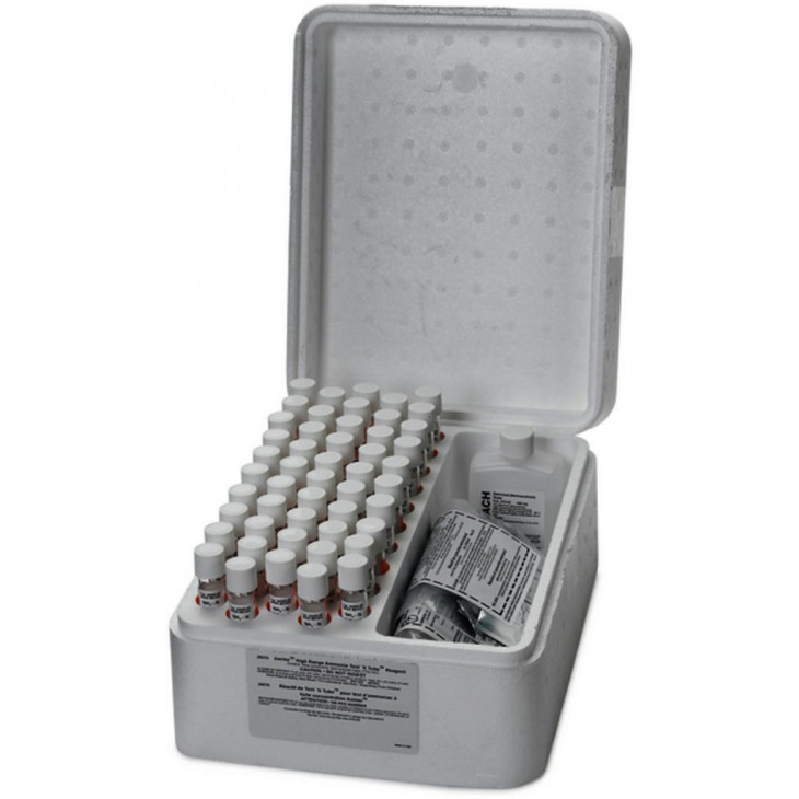 KIT AZOTE AMMONIACAL 0-50 MG/L HACH 2606945 - 50 TUBES