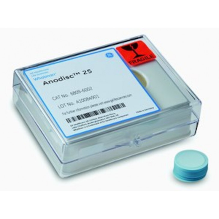 MEMBRANE ANODISC WHATMAN D.47MM-0,2MU- X50 -WHA68095002