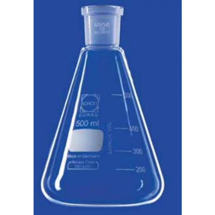 FIOLE CONIQUE VERRE DURAN 100 ML CN29/32