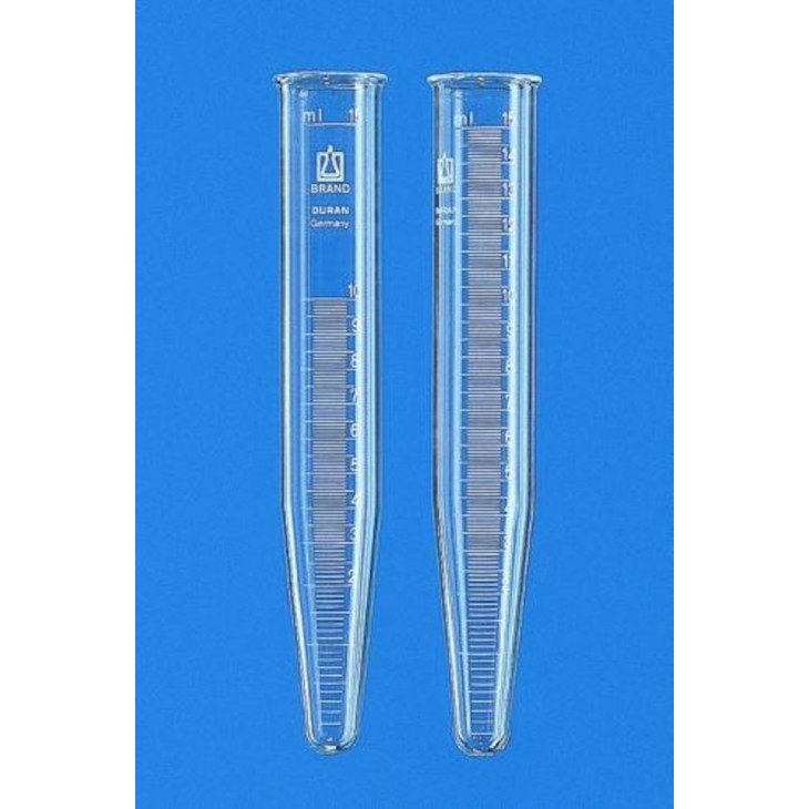 TUBE A CENTRIFUGER AR-GLAS D.17X113MM GRADUE 0-15ML