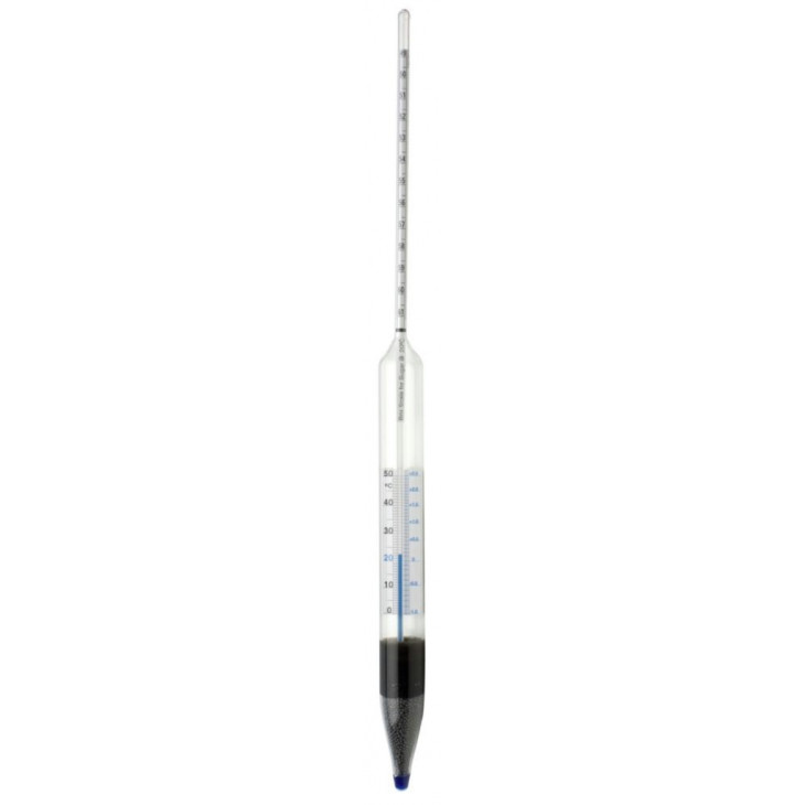 THERMO-HYGROMETRE COMBINE 19-31'C BRIX 0-50'C L.381MM