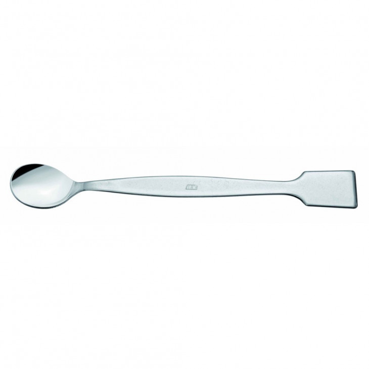 SPATULE-CUILLERE INOX TIGE PLATE L=250MM - PACK DE 5