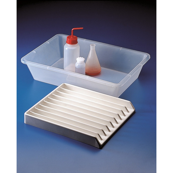 PLATEAU RECTANGULAIRE EN PP D. 345X510X110MM - PACK DE 2