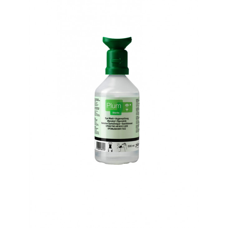 SOLUTION SALINE 0.9% LAVE-OEIL FLACON DE 500ML