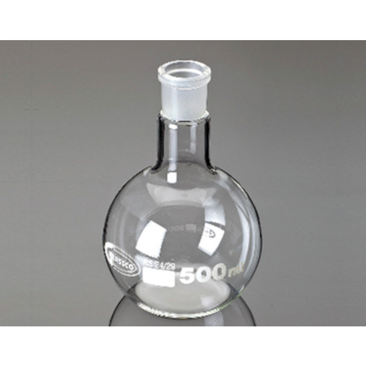 BALLON FOND PLAT COL RODE GLASSCO CN29/32 50ML -X10