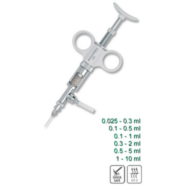 SERINGUE DE REPARTITION SOCOREX 0,1-1ML, DOSYS 162