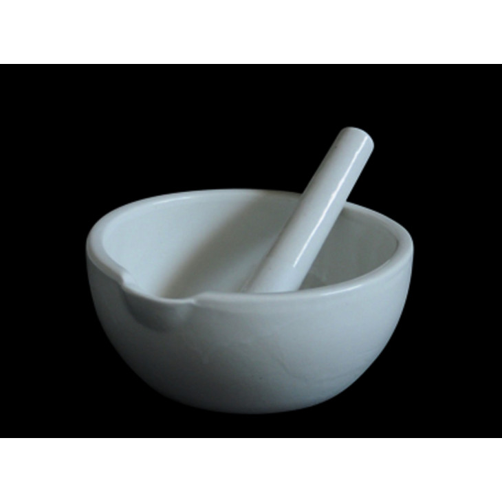 6cm 1 blanc Healifty Pilon en céramique pour mortier en porcelaine 6 cm 