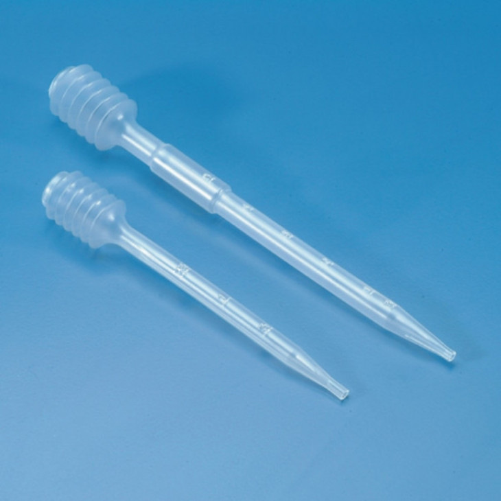 PIPETTE PASTEUR 5ML PE GRADUEE NON STERILE - PACK X100