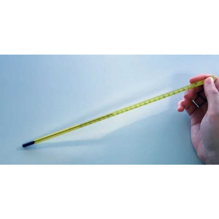 THERMOMETRE LIQUIDE BLEU -20/ +110'C AVEC GAINE LONG.305MM