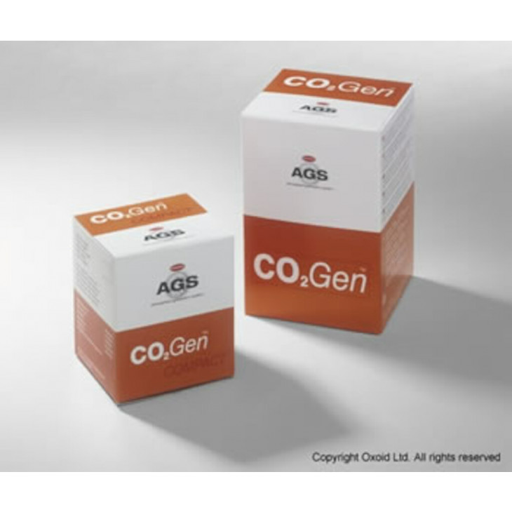 SYSTEME D'ANAEROBIOSE CO2 GEN COMPACT OXOID CD0020C - PACK X20