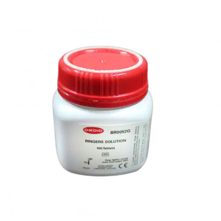 RINGER 1/4 OXOID BR0052G-100 COMPRIMES