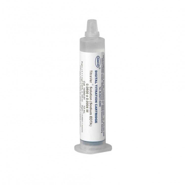 CARTOUCHE ARGENT NITRATE 0,2256N 0,1MG/L HACH 1439601
