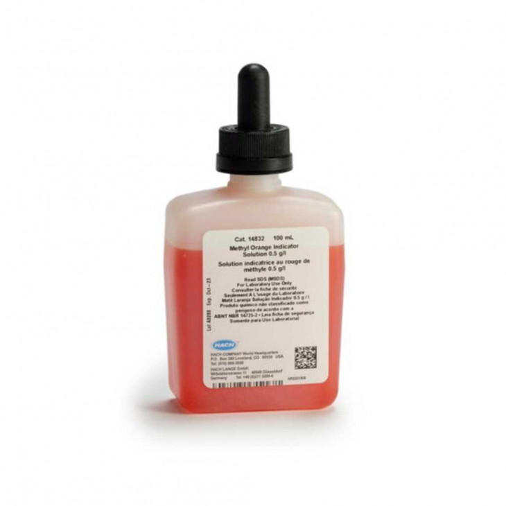 ORANGE METHYLE SOLUTION HACH 14832 - 100ML