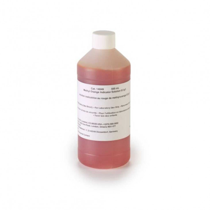 ORANGE DE METHYLE INDICATEUR SOLUTION HACH 14849 - 500ML