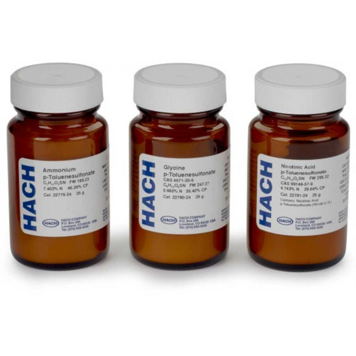 ETALON PRIMAIRE AZOTE HACH 2277800 - PACK DE 3