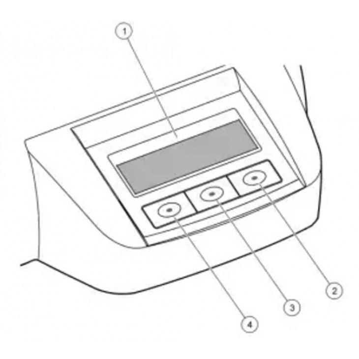 CLAVIER ET COUVERCLE POUR DRB 200 HACH LZT039