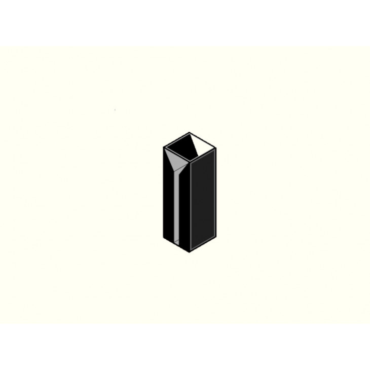MICRO-CUVE SPECTRO.HUMEAU EN QUARTZ 1000UL - TRAJET 10MM