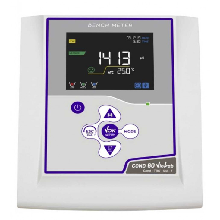 CONDUCTIMETRE HUMEAU COND60 VI OLAB EN KIT + SONDE COND 2301T