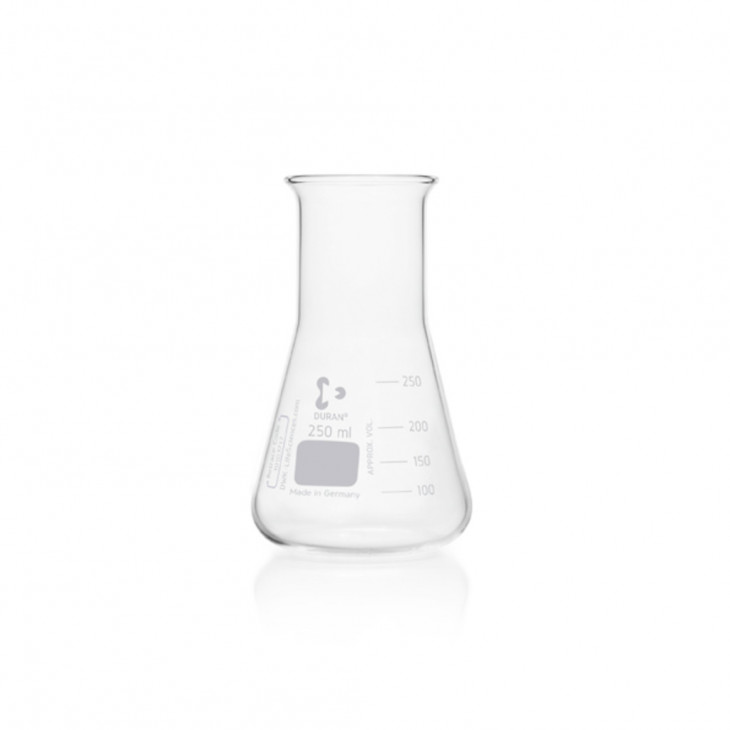 ERLENMEYER VERRE DURAN L.O. 250ML - PACK DE 10