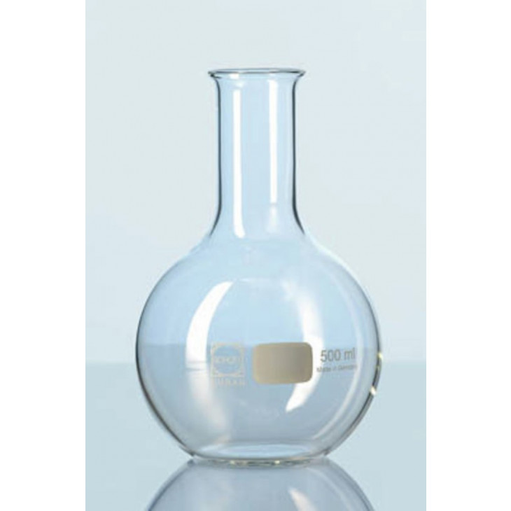 BALLON FOND PLAT COL ETROIT VERRE DURAN 5L