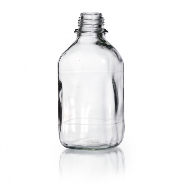 FLACON SCHOTT CARRE VERRE DURAN NU 1L - PACK DE 10