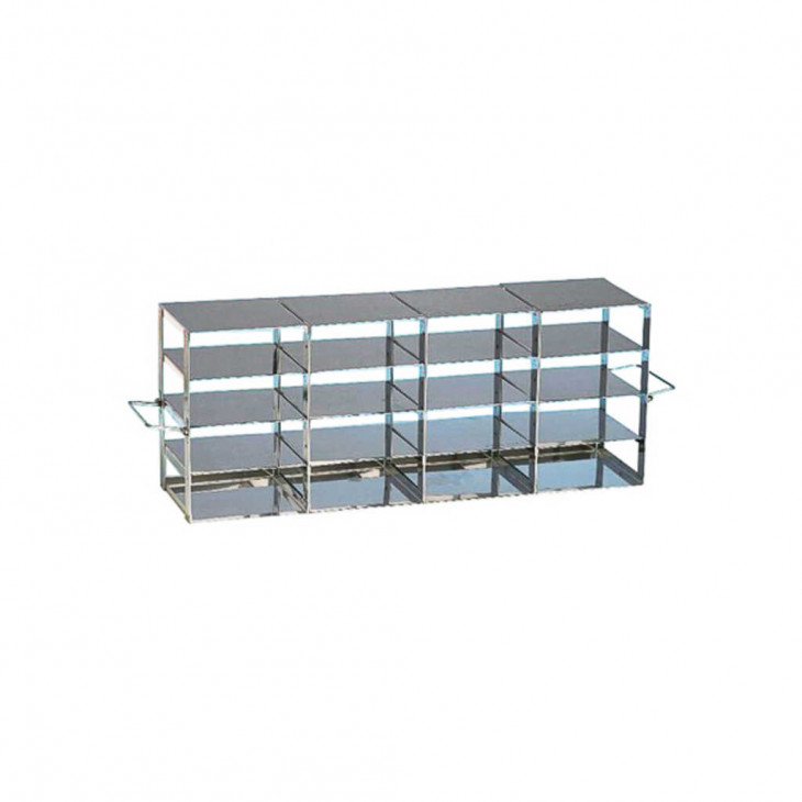 PORTOIR INOX POUR CONGELATEUR PR 4X5 BOITES D.285X580X150MM