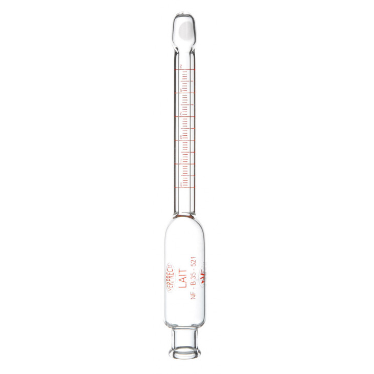 BUTYROMETRE A LAIT 0-12-16% EN 1/20