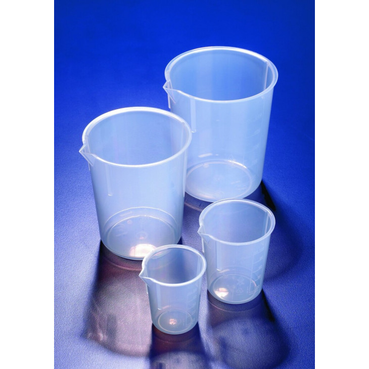 BECHER EN PP GRADUATION MOULEE 400ML - PACK DE 10