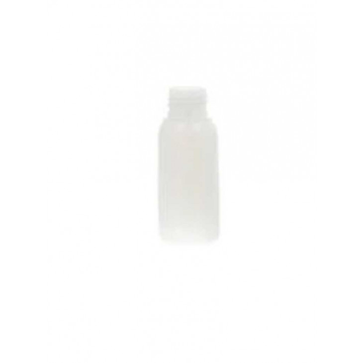 FLACON PEHD 60ML ESSENTIEL BAGUE 24/410 BLANC - CART.750