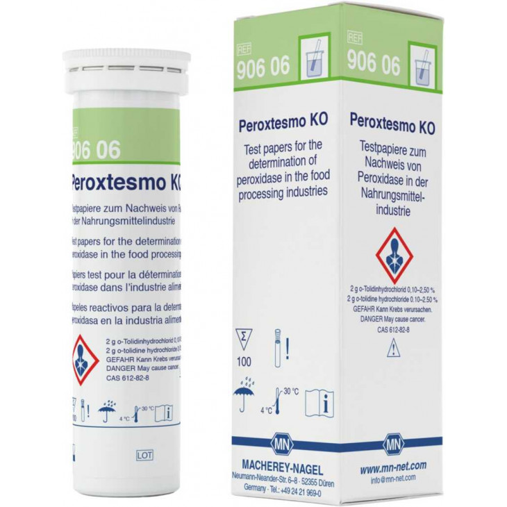 PAPIER PEROXTESMO KO D.15X15MM - 100 FEUILLES